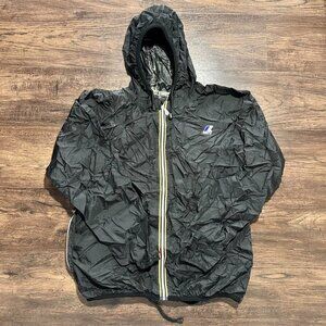 VINTAGE 90s 2000s K-WAY Packable Rain Jacket Windbreaker - Small